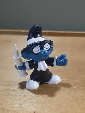 1973 SMURFS Quack Doctor Dr Smurf Peyo Schleich